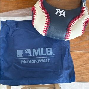 MLB Navy and White Shoulder Bag